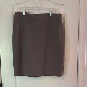 J. Crew Classic Gray Pencil Skirt